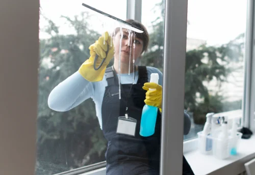 Nettoyage de vitres intérieures et extérieures à Heyrieux